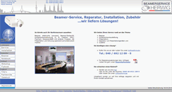 Desktop Screenshot of beamerservice.net